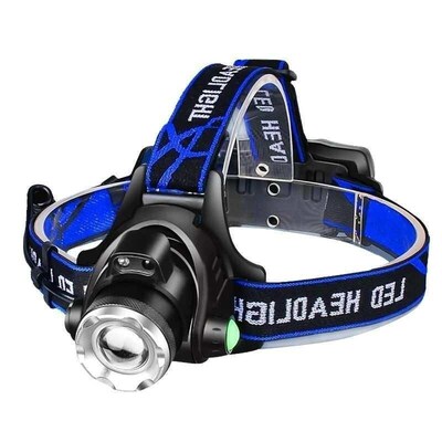 Powerful LED Headlamp Telescopic Zoomable Head Torch Outdoor