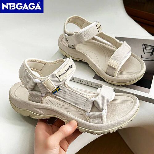 Classic Summer Flat Womens Sandals Simple Beach Sandals