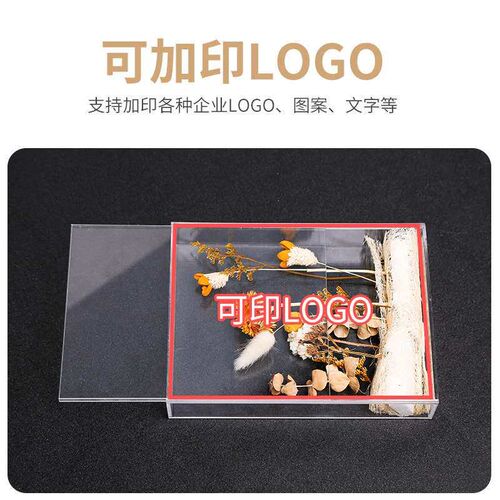 Ins Acrylic Transparent Photo Frame Forever Flower Dried Flo