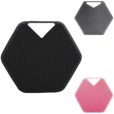 3 Pcs Silicone Exfoliating Body Scrubber, Shower And Bath