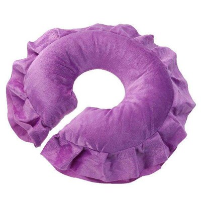 Massage Pillow Travel Pink Pillows Traveling Bedroom Round
