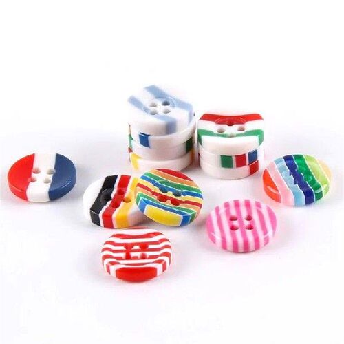 Sewing 12.5mm Resin Candy Color Childrens Clothing Shirt