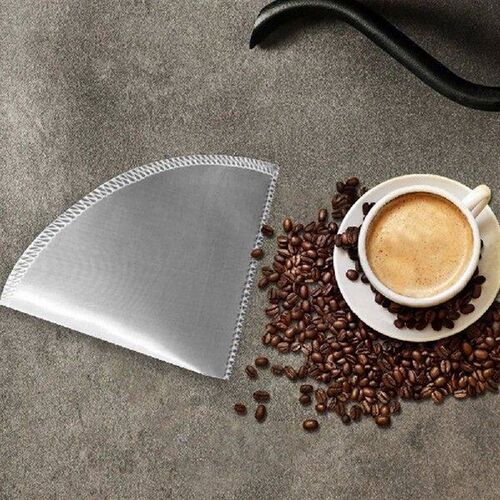 10/5/1pcs Reusable Pour over Coffee Filter Mesh Paperless