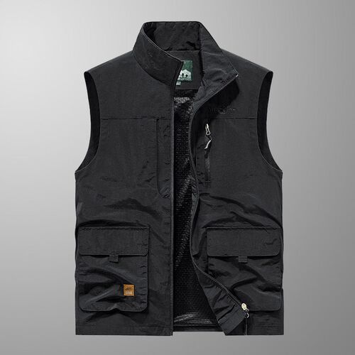 Mens Middle-aged And Elderly Quick-drying Vest Thin Outdoor