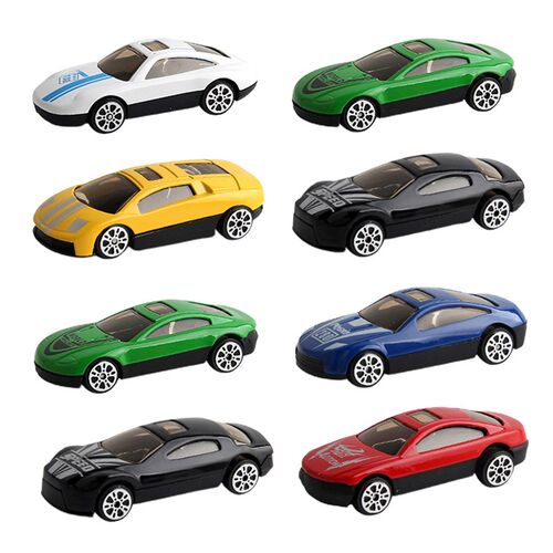 6/8/12Pcs Mini Car Toys Die Cast Cars  Small Racing Vehicles