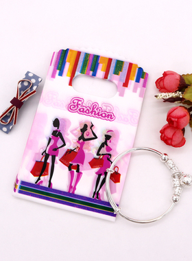 50Pcs/Lot Multi Designs Small Plastic Bag 9x15cm Boutique Gi