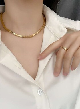 Yuxi titanium steel non-fading fish scale scale chain jewelr