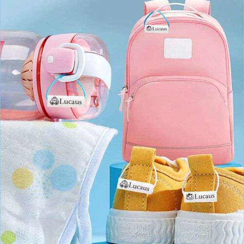 Customize Name Tag Sticker Waterproof Personalized Label for