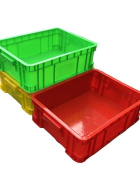 红黄蓝绿白色0-0箱*330*0mm 仪表原件盒 周转零件盒胶盒