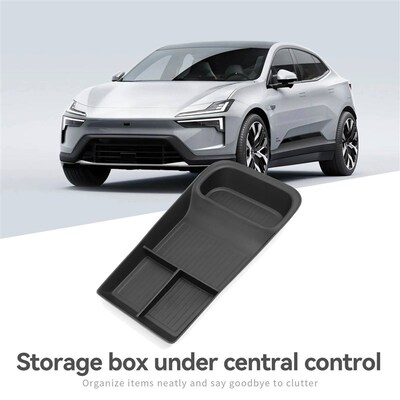 for Polestar 4 2023 2024 Car Central Storage Box Center Cons