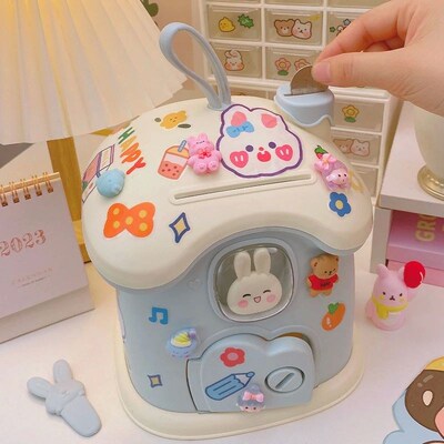 Kids Creative DIY Money Banking Toys Piggy Bank Money Saving