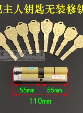D级多轨道叶片边柱锁芯 保德安12型单帽锁芯 龙甲悦鑫飞云防盗门