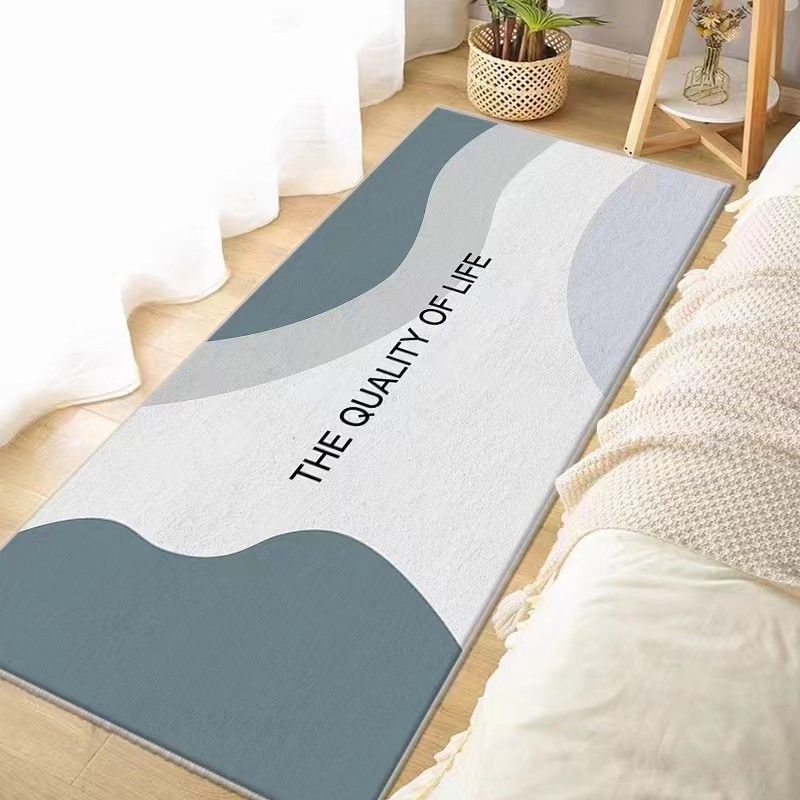 加厚仿羊绒床边地毯卧室长条床边毯客厅床前地毯茶几沙发防滑地毯,居家布艺,床边毯,淘宝优惠券,粉丝福利购,淘宝优惠卷