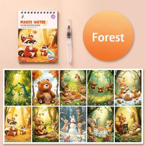 Magic Water Coloring Books for Toddlers 2 3 4 5 6 Years Old