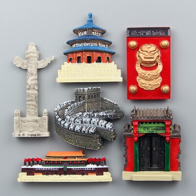 beijing fridge magnet CHINA souvenir shanghai