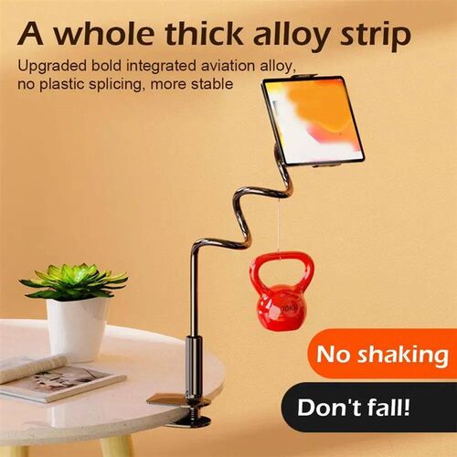 Tablet Stand Holder Mount Clip Grip Flexible Long Arm Goosen