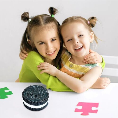 Handmade Big Cookie Squishy Stress Relief Toy Mochi Taba Squ