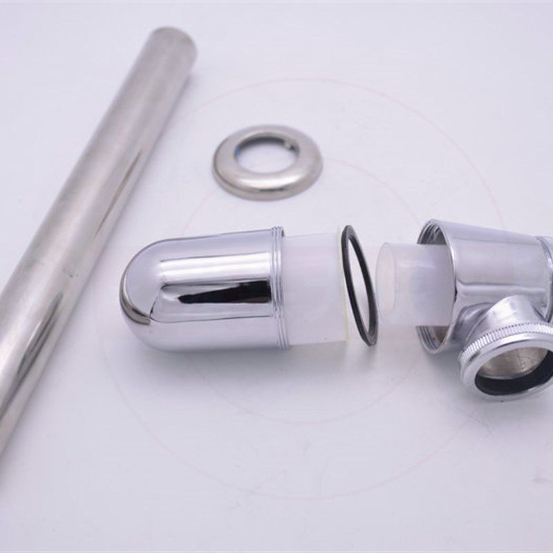 不锈钢防臭洗手面盆台盆下水管排水管 入墙式U型 下水器墙排P弯管,家装主材,脸盆配用件,淘宝优惠券,粉丝福利购,淘宝优惠卷