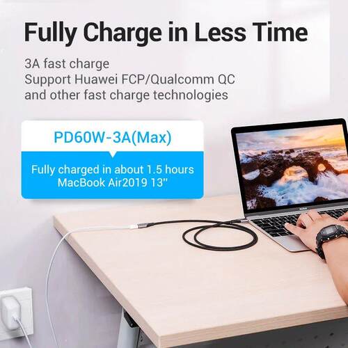 micro usb USB C Extension Cable Male to Fem  Extender