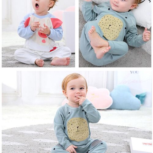 New Baby Rompers Newborn Long Sleeve Toddler Jumpsuit Boys G