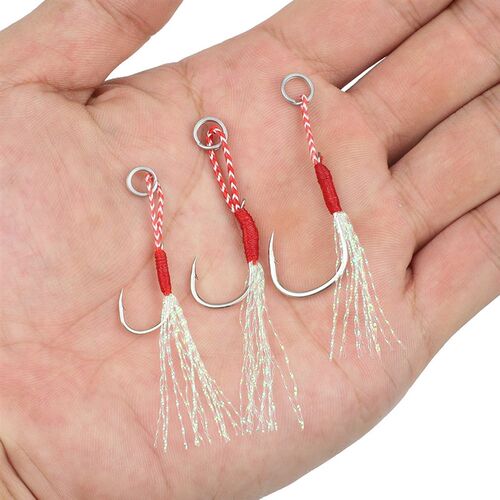 DONQL 5/10/20pcs Fishing Hooks Set Barbed Single Circle Carp