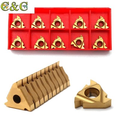 10pcs 16IR AG60 Carbide Inserts Internal Thread Turning tool