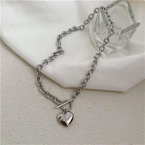 Ins personality cool style full body titanium steel love nec