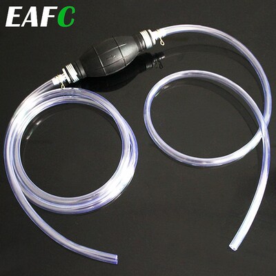 Universal Car Fuel Pump Gas Oil Pump Manual Hand Suction Pip
