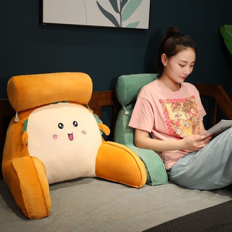YIKEJI床头软包大靠背垫沙发靠垫宿舍睡觉床上看书床靠护腰枕头,居家布艺,床头靠垫,淘宝优惠券,粉丝福利购,淘宝优惠卷