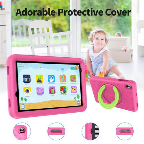 Kids Tablet 8 Inch, Android 13 Quad Core, 8GB(4+4expand)RAM+