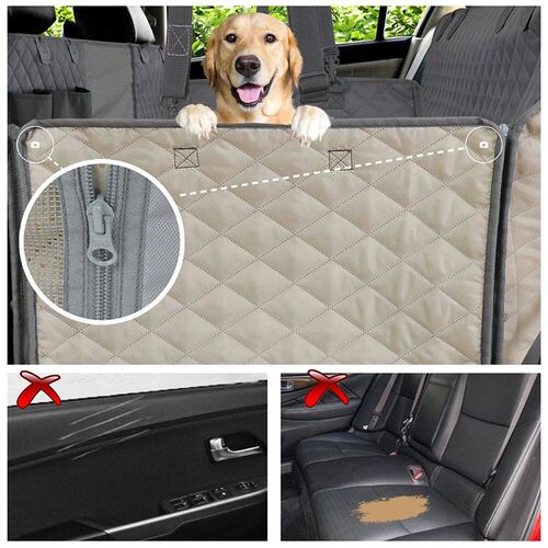 Dog Carriers Waterproof Rear Back Pet Dog Car Seat ver Mats