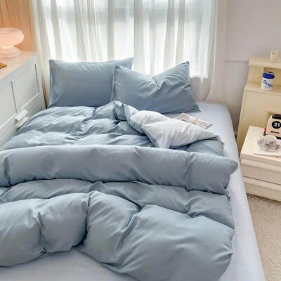 工厂好物bed sheets set cotton quilt duvet cover beddings 4se