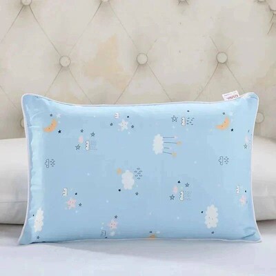 Cartoon Pattern Boys Girls Pillow Case  Cotton Side Zipper B