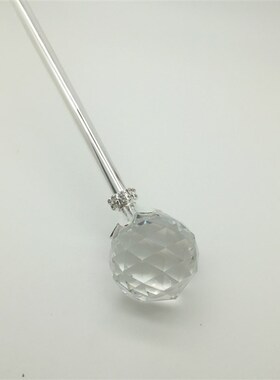 crystal ball Scepter magic fairy stick walking stick wedding