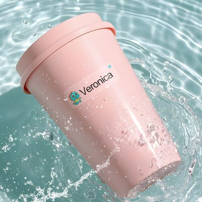 Custom Waterproof Transparent Name Stickers - Personalized M