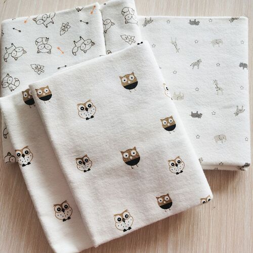 Receiving Baby Blankets Newborn Cotton Flannel Diapers 1pcs