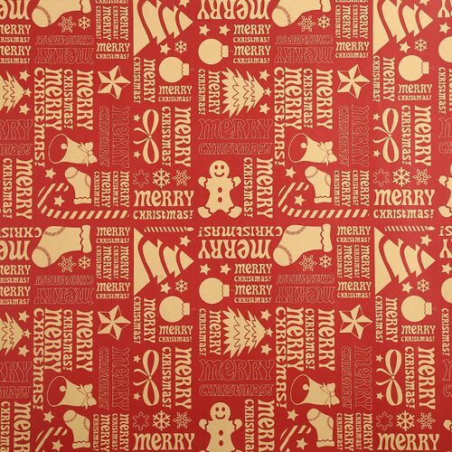 10Pcs 74x50cm Christmas wrapping paper Decoration Gift Wrap