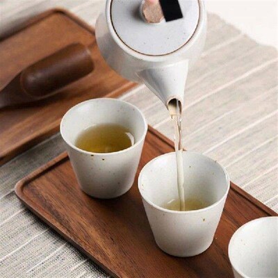 Acacia Wooden Tray, Solid Wood Wooden Afternoon Tea Tray,