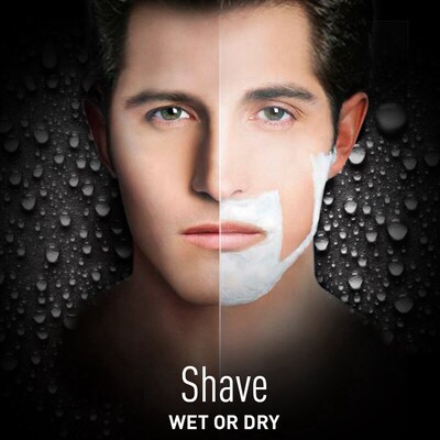 4-blade powerful wet dry electric shaver for men beard stubb