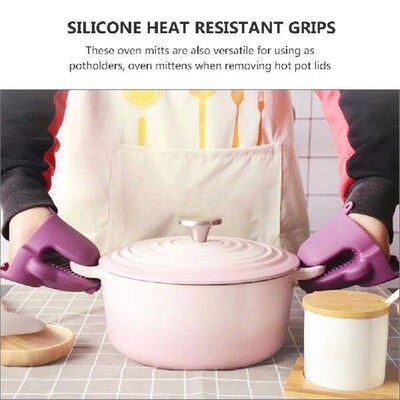Oven Gloves Owl Potholder Micro-wave Silicone Cooking Pinch