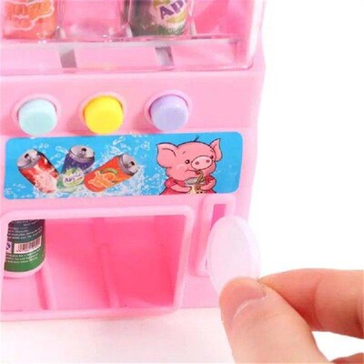 Kids Simulation Self-service Vending Machine with Mini