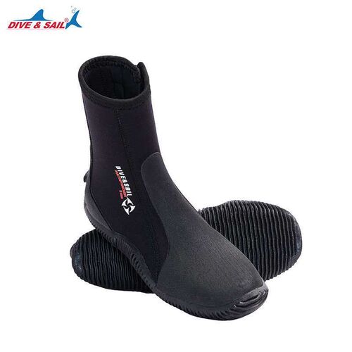 DIVE & SAIL Diving Shoes 5MM High-top Outdoor Diving Boots B