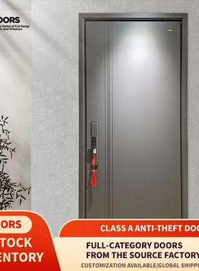 TT-OP甲级10公分进户门家用入户门出租房间子母单门奥利3082