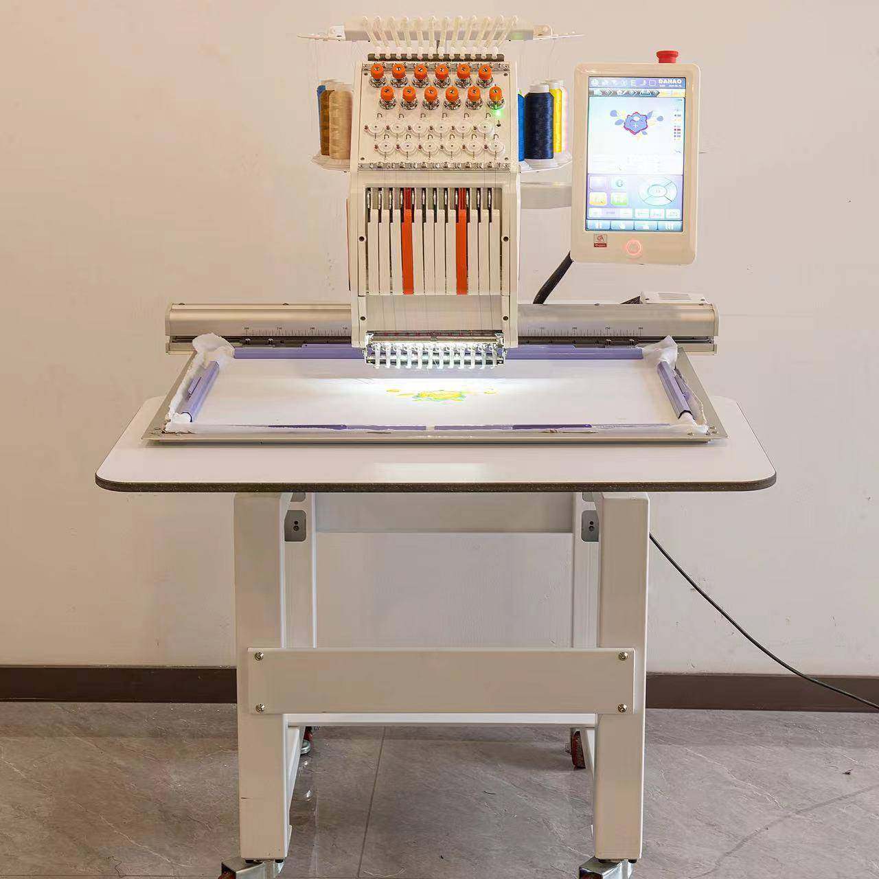 全新电脑绣花机单头小型全自动家用皮革成衣名字贴服装刺绣机,纺织面料/辅料/配套,其他纺织机械,淘宝优惠券,粉丝福利购,淘宝优惠卷