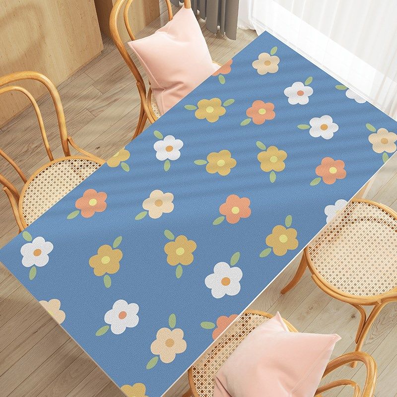 渐变油画皮革桌垫书桌垫餐桌垫防水防油电脑茶几家用桌面垫桌布,居家布艺,桌布,淘宝优惠券,粉丝福利购,淘宝优惠卷