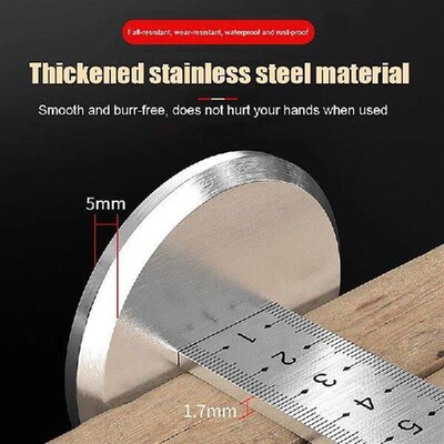 Stainless Steel Leveling Ruler Brick Tile Height Marking
