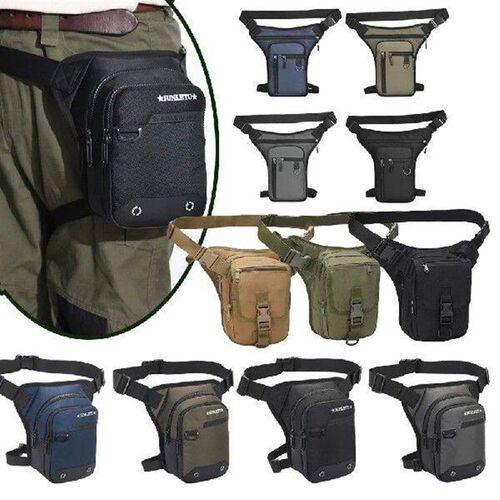 Waterproof Waist Leg Bag Men Motorcycle Cycling Riding