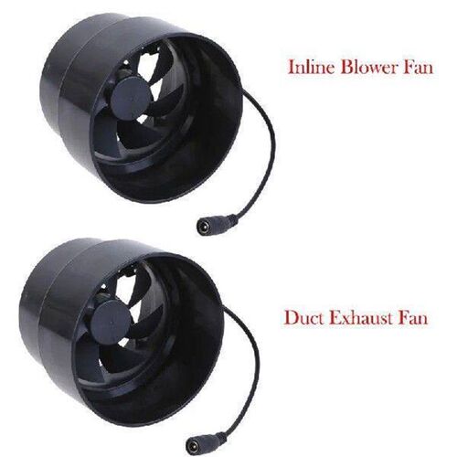 Universal Inline Blower Fan 97mm Quiet Exhaust Fan