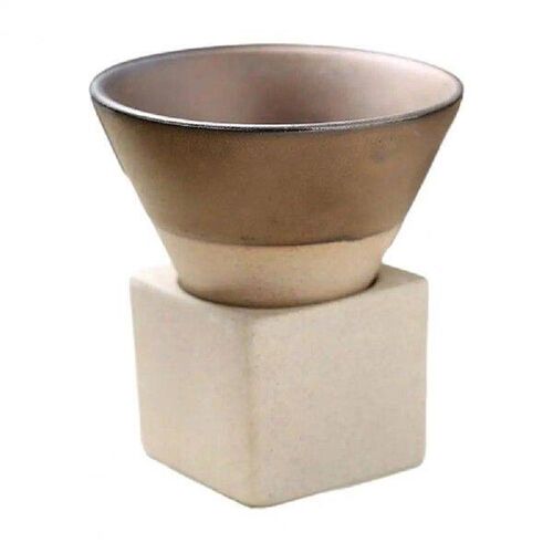 Pottery Funnel Coffee Cup Pottery Funnel Latte Cup Handmade