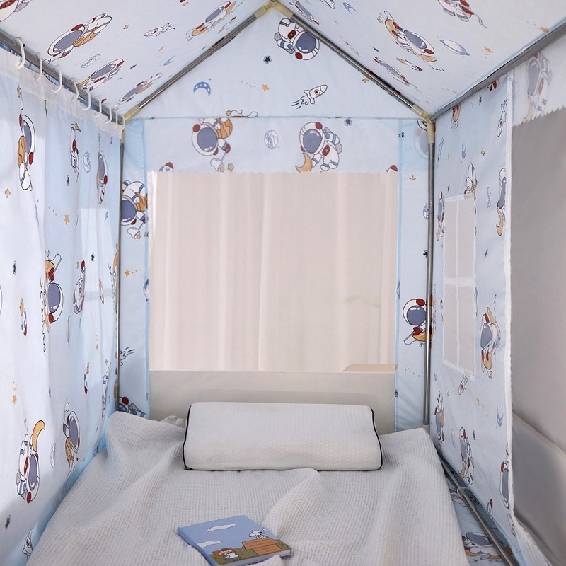 新款帐篷蚊帐学生宿舍上下铺遮光床帘一体式家用儿童子母床上下床,床上用品,蚊帐,淘宝优惠券,粉丝福利购,淘宝优惠卷
